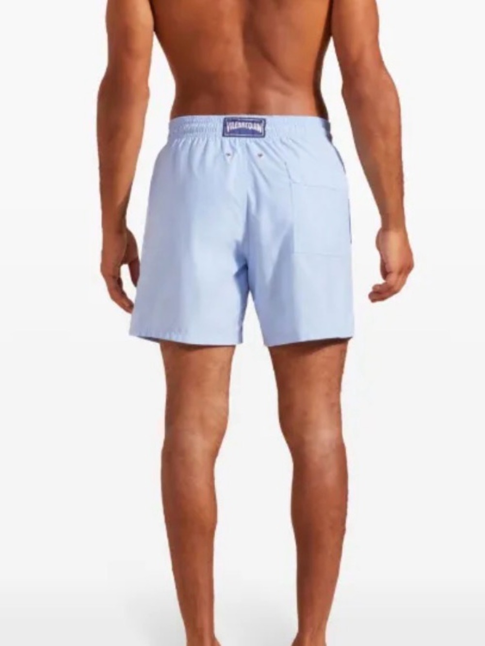 Vilenrequin Men’s Solid Blue Swim Trunks Size Medium - Picture 5 of 6